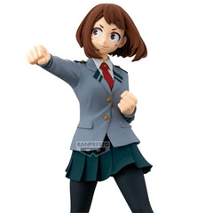 Figura banpresto my hero academia glitter & glamours ochaco uraraka 22cm