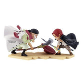 Figura Banpresto One Piece World Collectable Figure Log Stories Edward Newgate Vs Shanks 13cm