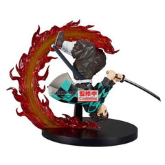 Figura banpresto demon slayer kimetsu no yaiba vibration stars plus tanjiro kamado 12cm