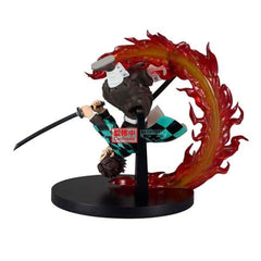 Figura banpresto demon slayer kimetsu no yaiba vibration stars plus tanjiro kamado 12cm