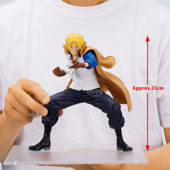 Figura banpresto one piece grandista sabo 23cm