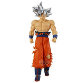 Figura banpresto dragon ball super solid edge works son goku ultra instinct 20cm