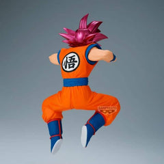 Figura banpresto dragon ball super match makers super saiyan god son goku 12cm
