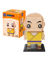 Krillin set construccion 8 cm dragon ball