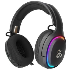Auriculares gaming newskill aton v2 inalambrico rgb negro