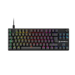 Teclado gaming newskill serike tkl v2 rgb negro