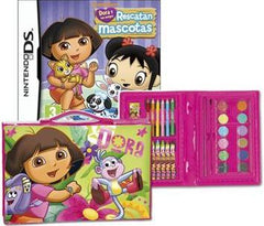 Dora Explorada: Rescatan Mascotas + Estuche Pinturas (3dsxl/3ds/2ds) Nintendo DS