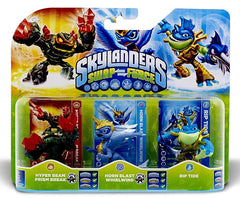 Figura Skylanders Swap Force Hyper Bean & Horn Blast & Rip Tide