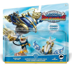 Figura Skylanders Superchargers Dual Pack Hurricane Jet-vac & Jet Stream