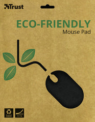 Alfombrilla Trust Eco-friendly Mouse Pad Black (negro)