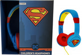 Auriculares Otl Wired Headphones Superman (ps4/xbox/switch/movil/tablet) (3-7 Aos)