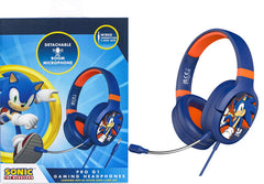 Auriculares Otl Pro G1 Gaming Headphones Sonic The Hedgehog Blue(azul) (switch/tablet/movil/pc)