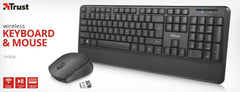 Gaming Pack Trust Wireless Keyboard & Mouse Thoza