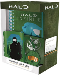 Megacaja Regalo Halo Infinite(incluye:libro Notas/mug/coaster & Keychain)
