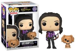 Figura Funko Pop! Television-hawkeye:kate Bishop With Lucky The Pizza Dog (1212)