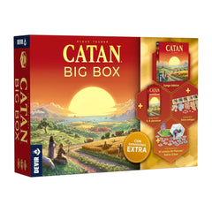 Juego de mesa devir catan big box pegi 10