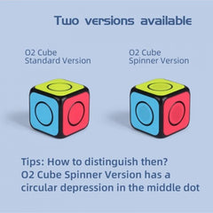 Cubo De Rubik Qiyi 02 Spinner Cube Negro