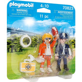 Playmobil Duo Pack Doctor Y Policia
