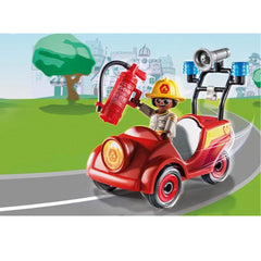 Playmobil D.o.c. Mini Coche De Bomberos