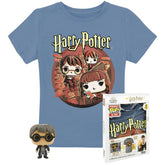 Pop & tee harry potter funko + camiseta trio talla xl de nio