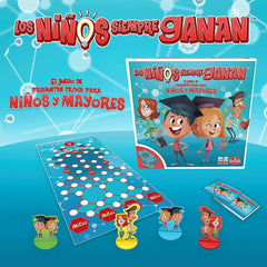Juego de mesa los nios siempre ganan pegi 6