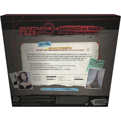 Juego De Mesa Investigation Files: Asesinato En Paris Pegi 14