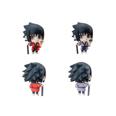 Set Figuras Megahouse Naruto Shippuden Petit Chara Land 10th Anniversary