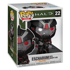 Funko Pop Super Videojuegos Halo Infinite Escharum Con Hacha De Gravedad 59339