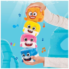Peluches pequeos con sonidos wowwee baby shark 12 unidades
