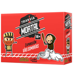 Juego de mesa tranvia mortal expansion vias sombrias pegi 18