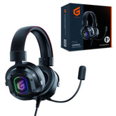 Auricular Gaming Conceptronic Athan02b - Usb - Microfono - Rgb