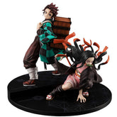 Figura Megahouse Serie G.e.m. Demon Slayer Kimetsu No Yaiba Kamado Brother & Sis