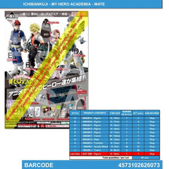 Ichiban Kuji Banpresto My Hero Academia Mate Lote 80 Articulos