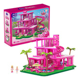 Figura Mattel Mega Construx Barbie The Movie La Casa De Los Sueos De Barbie