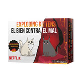 Juego de mesa exploding kittens el bien contra el mal edad recomendada 7 aos