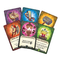 Juego de mesa 5 minute dungeon maldición! otra vez no! edad recomendada 8 aos