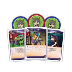 Juego de mesa disney sorcerer arena sombras y escalofrios expansion edad recomendada 13 aos