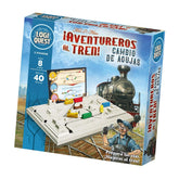Juego de mesa logiquest aventureros al tren! edad recomendada 8 aos