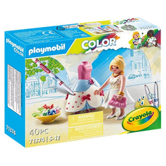 Playmobil color diseadora de moda
