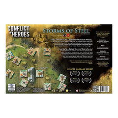 Juego de mesa conflict of heroes storms of steel 3 edicion edad recomendada 14 aos idioma ingles