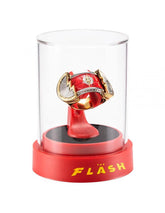 Réplica anillo y exhibidor the noble collection dc comics the flash
