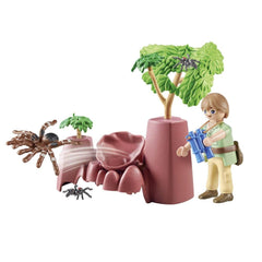 Playmobil wiltopia - rocas con araas