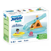 Playmobil junior aqua: isla de bao con tobogán