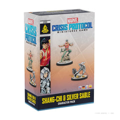 Juego De Mesa Marvel Crisis Protocol Shang - Chi & Silver Sable Edad Recomendada 14 Aos