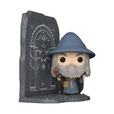 Funko pop deluxe el seor de los anillos gandalf doors of durin