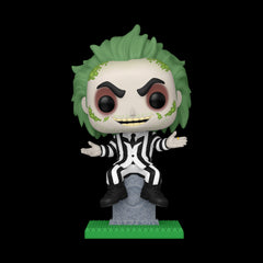 Funko pop beetlejuice on tombstone