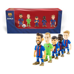 Pack 5 figuras minix fc barcelona
