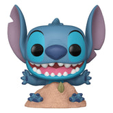 Funko pop disney stitch in sand