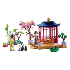 Playmobil - jardín asiático con panda