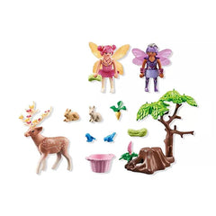 Playmobil - Starter Pack Hadas Con Animales Del Bosque